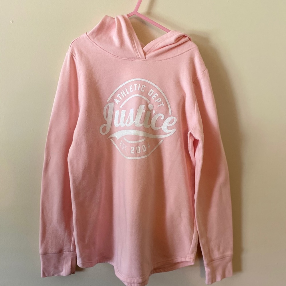 Justice Pink Hoodie